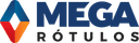 Mega Rotulos Comercio e Distribuicao de Papeis e Etiquetas Ltda logo